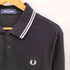 フレッドペリー FRED PERRY TWIN TIPPED SHIRT LONG SLEEVE POLO メンズ import:L