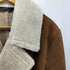 ザラ ZARA ボア ムートン ダブル コート メンズ import:M