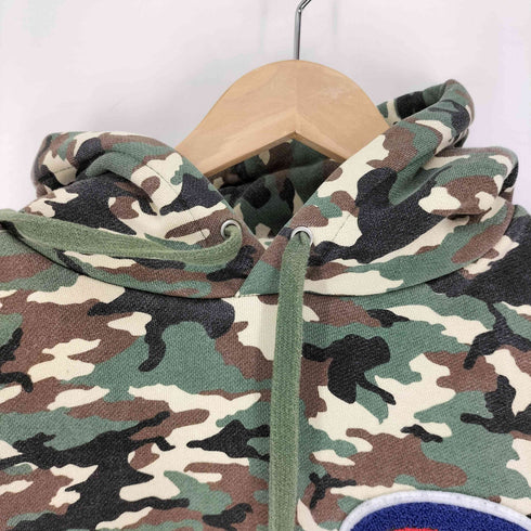 チャンピオン Champion ACTION STYLE カモ柄スウェットパーカー メンズ M