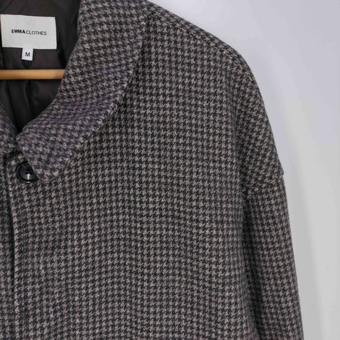 エマクローズ EMMA CLOTHES オーバーサイズ ラグランスリーブ ロングバルマカーンコート メンズ JPN:M