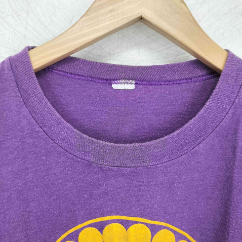 80-90S シングルステッチ 両面プリント クルーネックTシャツ メンズ