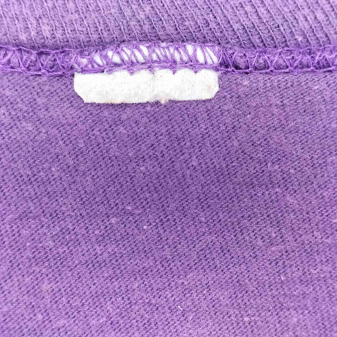 80-90S シングルステッチ 両面プリント クルーネックTシャツ メンズ