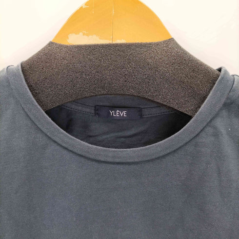 イレーヴ YLEVE コットンクルーネックTシャツ レディース FREE