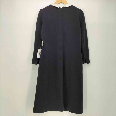 マッキントッシュフィロソフィー MACKINTOSH PHILOSOPHY ウール混 付け襟 L/S ワンピース レディース JPN:36