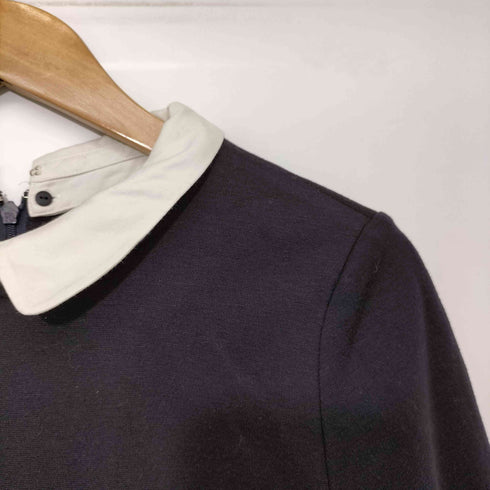 マッキントッシュフィロソフィー MACKINTOSH PHILOSOPHY ウール混 付け襟 L/S ワンピース レディース JPN:36
