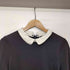 マッキントッシュフィロソフィー MACKINTOSH PHILOSOPHY ウール混 付け襟 L/S ワンピース レディース JPN:36