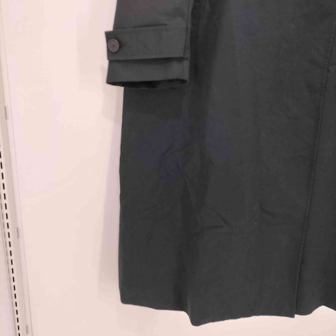 ユニクロユー UNIQLO U オーバーサイズ トレンチコート ブラック Lサイズ レディース JPN:L