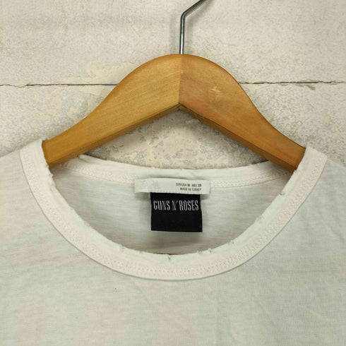 ザラ ZARA バンドプリントTシャツ レディース import:M