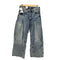 ジースターロー G-STAR RAW CONTOR 3D WIDE PLEAT JEANS 立体裁断ワイドルーズフロントプリーツジーンズ レディース W27 L28