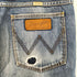 ラングラー Wrangler SANFORIZED ジップフライデニムパンツ メンズ 32×33