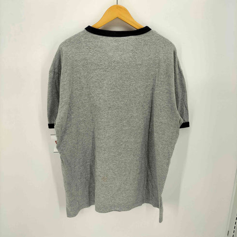 ジェニュインマーチャンダイズ GENUINE MERCHANDISE MLB ベースボール チーム ロゴ プリント S/S クルーネック リンガー Tシャツ メンズ import:XL