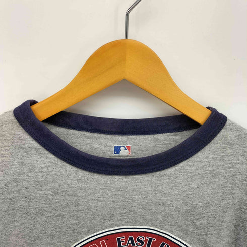 ジェニュインマーチャンダイズ GENUINE MERCHANDISE MLB ベースボール チーム ロゴ プリント S/S クルーネック リンガー Tシャツ メンズ import:XL