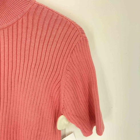 クレージュ courreges 刺繍ロゴ リブニット レディース 9R