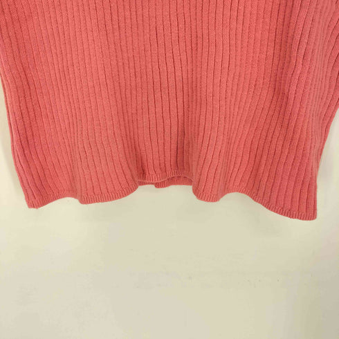 クレージュ courreges 刺繍ロゴ リブニット レディース 9R