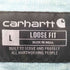 カーハート Carhartt 24ss LOOSE FIT MIDWEIGHT CHAMBRAY LONG-SLEEVE SHIRT メンズ import:L