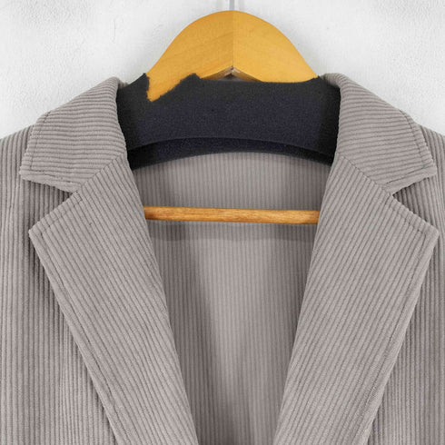 フォーワンセブンバイエディフィス 417 by EDIFICE コーデュロイ 2B テーラードジャケット テーパードトラウザー セットアップ メンズ L