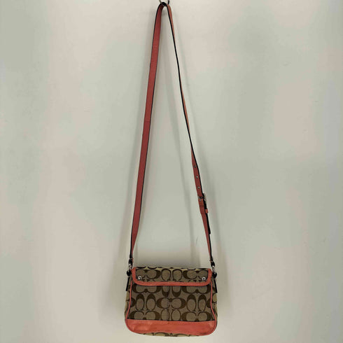 コーチ COACH シグネチャー キャンバス ショルダー バッグ レディース