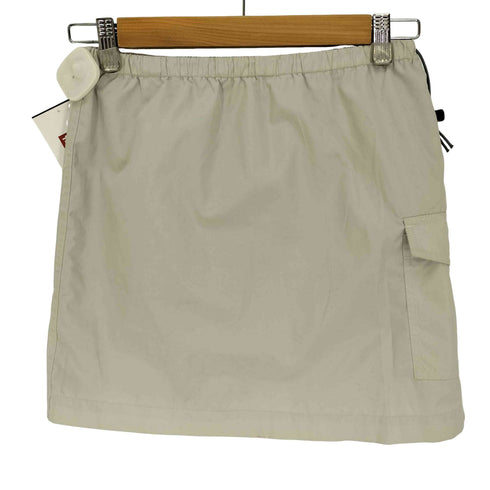 ステューシー Stussy 90-00S INTERNATIONAL 紺タグ NYLON MINI SKIRT 裏地メッシュ ナイロン カーゴ ミニスカート レディース SMALL