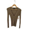 ミューズデドゥーズィエムクラス MUSE de Deuxieme Classe 24AW APLOMB カシミヤ混 シルク Vネックカーディガン レディース EUR:40