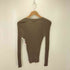 ミューズデドゥーズィエムクラス MUSE de Deuxieme Classe 24AW APLOMB カシミヤ混 シルク Vネックカーディガン レディース EUR:40