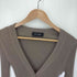 ミューズデドゥーズィエムクラス MUSE de Deuxieme Classe 24AW APLOMB カシミヤ混 シルク Vネックカーディガン レディース EUR:40
