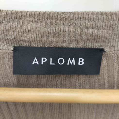 ミューズデドゥーズィエムクラス MUSE de Deuxieme Classe 24AW APLOMB カシミヤ混 シルク Vネックカーディガン レディース EUR:40
