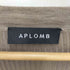 ミューズデドゥーズィエムクラス MUSE de Deuxieme Classe 24AW APLOMB カシミヤ混 シルク Vネックカーディガン レディース EUR:40