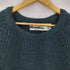 アランクラフト aran crafts 90s アイルランド製 リブ編み フィッシャーマンセーター ニット メンズ import:L