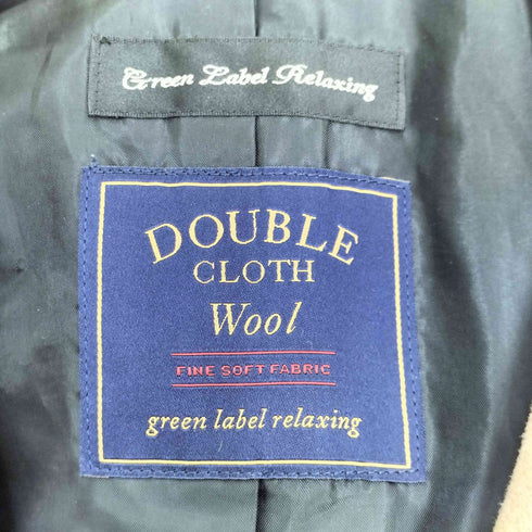 グリーンレーベルリラクシング GREEN LABEL RELAXING GT DBL/CL W/N/CA チェスターコート カシミヤブレンド レディース JPN:36