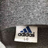 アディダス adidas ロゴ刺繍 デサント製 ナイロンベンチコート メンズ JPN:L