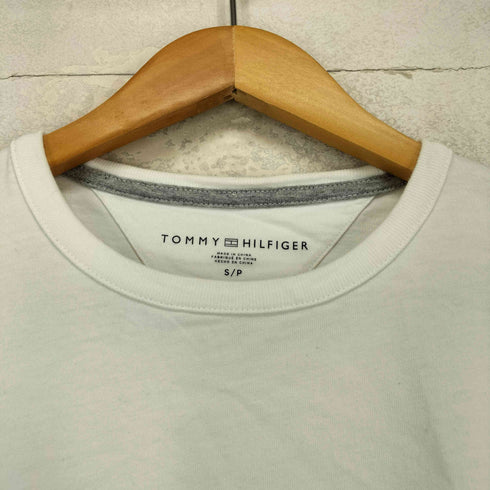トミーヒルフィガー TOMMY HILFIGER フロント刺繍クルーネックTシャツ メンズ import:S