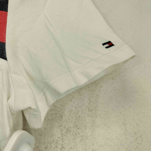 トミーヒルフィガー TOMMY HILFIGER フロント刺繍クルーネックTシャツ メンズ import:S