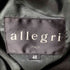 アレグリ allegri ウール100 2B シングル テーラードジャケット メンズ EUR:46