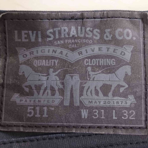 リーバイス Levis パキスタン製 511 ストレート デニム パンツ メンズ W31 L32