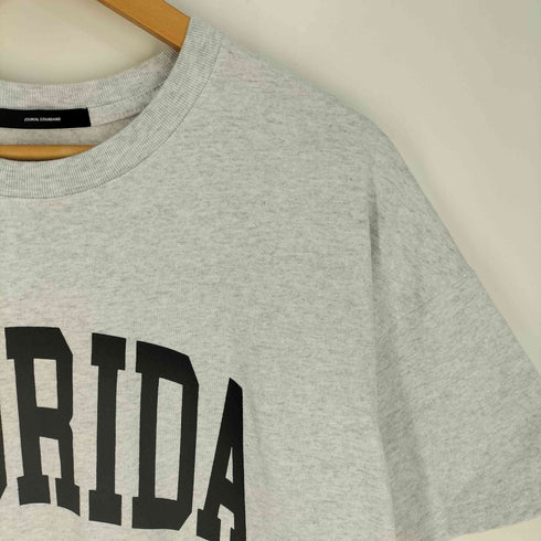 ジャーナルスタンダードレリューム JOURNAL STANDARD relume ラウンドヘムロゴTシャツ レディース