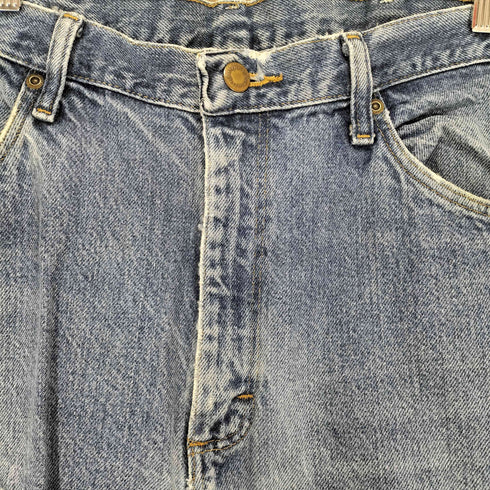 ラングラー Wrangler アイレットデザインダメージデニムパンツ メンズ