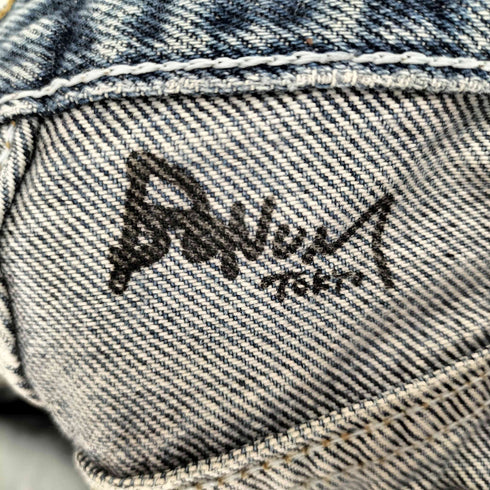 ラングラー Wrangler アイレットデザインダメージデニムパンツ メンズ