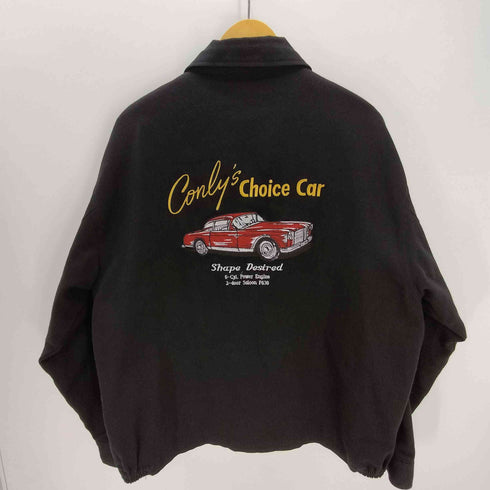 パワートゥザピープル POWER TO THE PEOPLE PARTS LIST 両面 刺繍 ロゴ ジップアップ ワーク ジャケット メンズ JPN:L