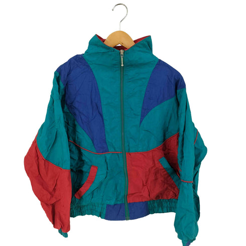 アスレチックワークス ATHLETIC WORKS アシンメトリーデザイン ナイロンジャケット メンズ JPN:M