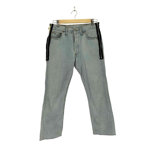 リーバイス Levis 501 リメイクパンツ サイドジップ レディース W30