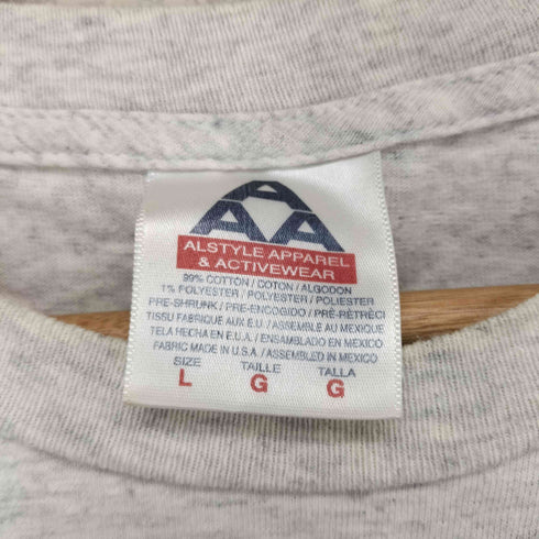 アルスタイルアパレルアクティブウェアー ALSTYLE APPAREL & ACTIVEWEAR フロントプリントTシャツ メンズ JPN:L