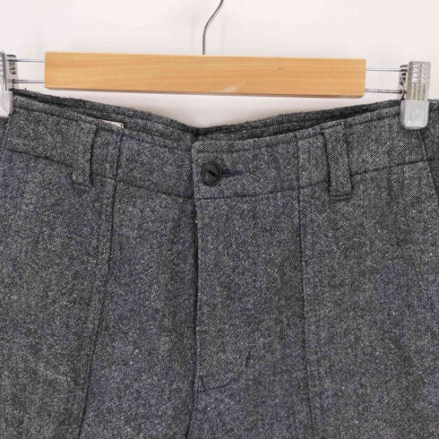 ジェイプレス J.PRESS wide work fit ウールワイドパンツ メンズ