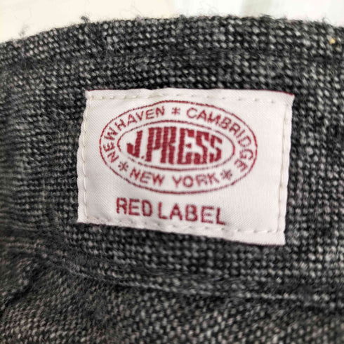 ジェイプレス J.PRESS wide work fit ウールワイドパンツ メンズ