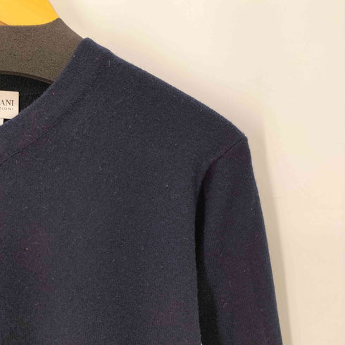 アルマーニコレツィオーニ ARMANI COLLEZIONI ウールカシミヤ混 Vネックニット レディース EUR:46
