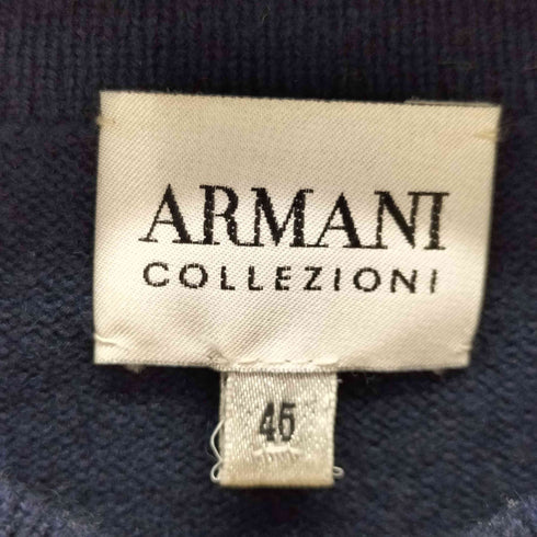 アルマーニコレツィオーニ ARMANI COLLEZIONI ウールカシミヤ混 Vネックニット レディース EUR:46