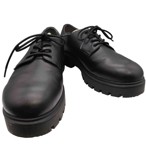 ジーユー GU チャンキーソール プレーントゥ シューズ メンズ JPN:28