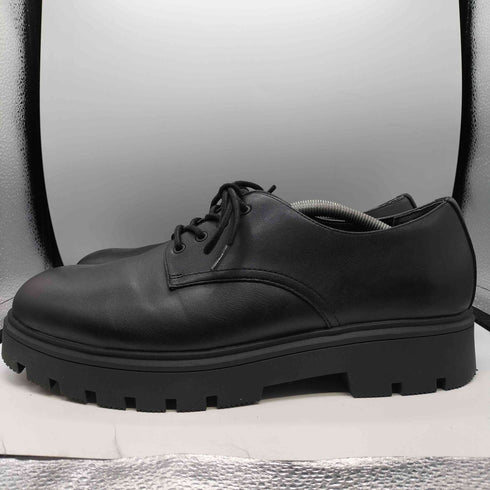 ジーユー GU チャンキーソール プレーントゥ シューズ メンズ JPN:28