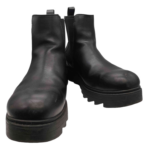 ジーユー GU チャンキーソール サイドゴア ブーツ メンズ JPN:28