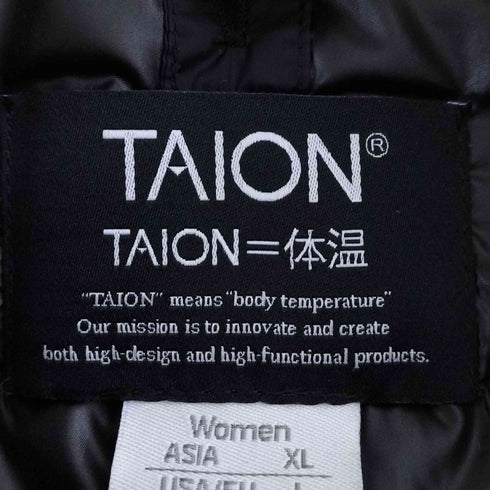 タイオン TAION CR バルカラーコート レディース JPN:XL