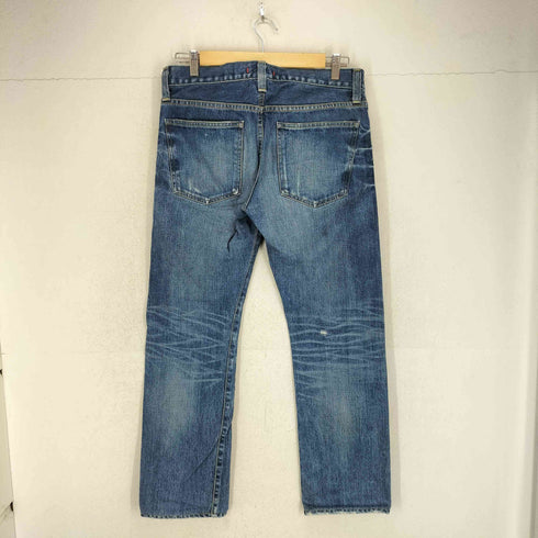レッドカード REDCARD クラッシュ加工ボタンフライデニムパンツ メンズ 30